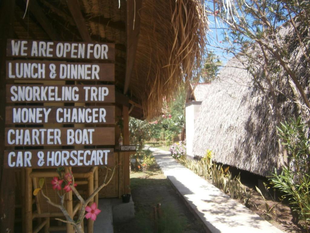 גילי מנו Gili Garden Bungalow מראה חיצוני תמונה